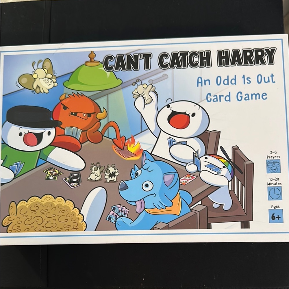 Can't Catch Harry - Fun Family Card Game (Blue)